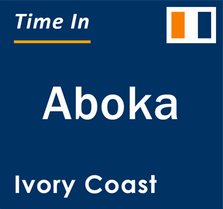 Current local time in Aboka, Ivory Coast