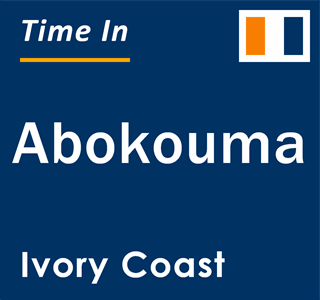 Current local time in Abokouma, Ivory Coast