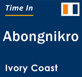 Current local time in Abongnikro, Ivory Coast