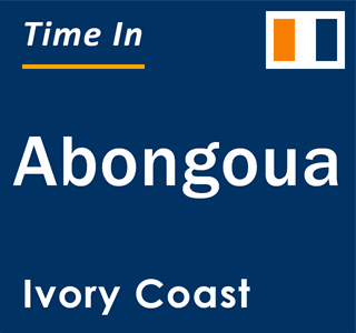 Current local time in Abongoua, Ivory Coast