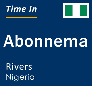 Current local time in Abonnema, Rivers, Nigeria