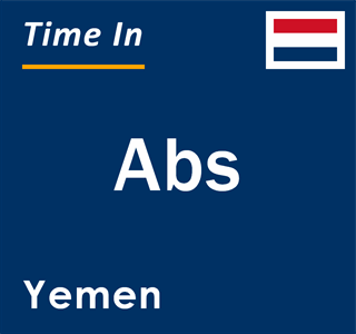 Current local time in Abs, Yemen