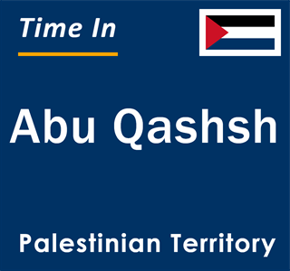 Current local time in Abu Qashsh, Palestinian Territory