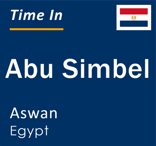 Current local time in Abu Simbel, Aswan, Egypt