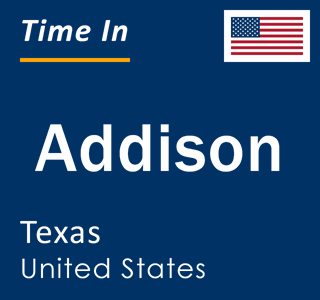 Current local time in Addison, Texas, United States