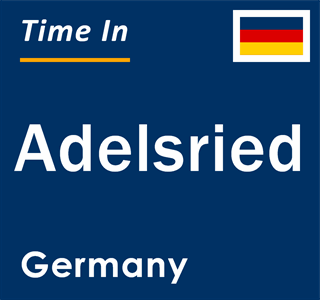 Current local time in Adelsried, Germany