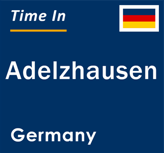 Current local time in Adelzhausen, Germany