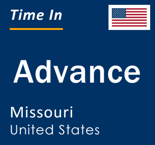 Current local time in Advance, Missouri, United States