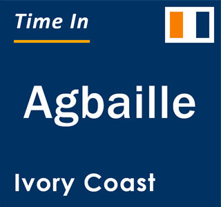 Current local time in Agbaille, Ivory Coast