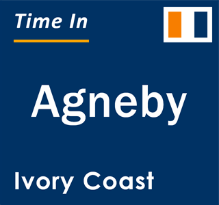 Current local time in Agneby, Ivory Coast