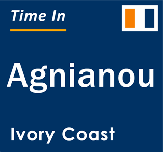 Current local time in Agnianou, Ivory Coast