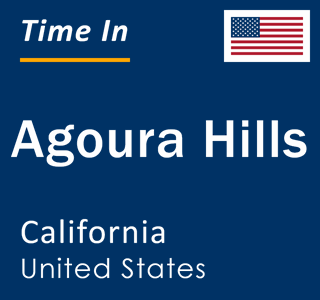 Current local time in Agoura Hills, California, United States