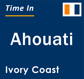 Current local time in Ahouati, Ivory Coast