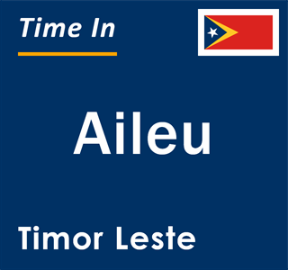 Current local time in Aileu, Timor Leste