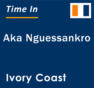 Current local time in Aka Nguessankro, Ivory Coast