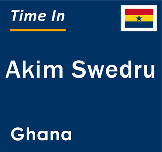 Current local time in Akim Swedru, Ghana