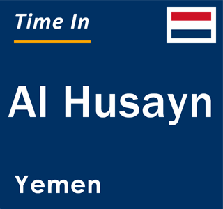 Current local time in Al Husayn, Yemen