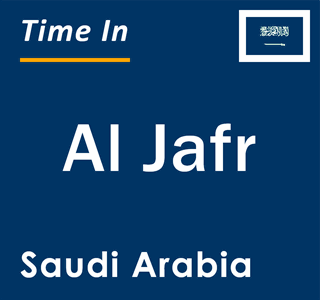 Current local time in Al Jafr, Saudi Arabia