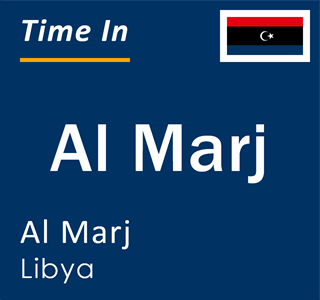 Current local time in Al Marj, Al Marj, Libya