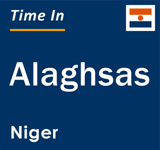 Current local time in Alaghsas, Niger