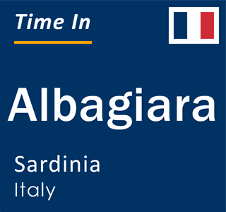 Current local time in Albagiara, Sardinia, Italy