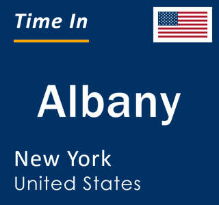 Current local time in Albany, New York, United States