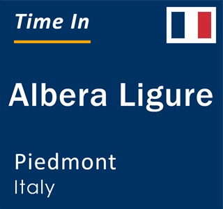 Current local time in Albera Ligure, Piedmont, Italy