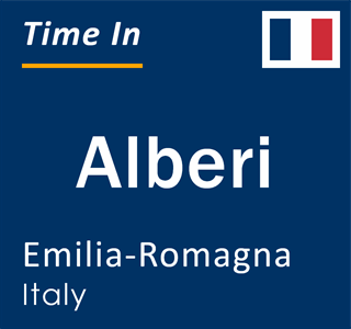 Current local time in Alberi, Emilia-Romagna, Italy