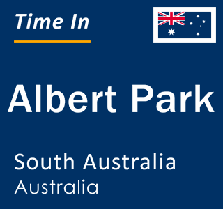 Current local time in Albert Park, South Australia, Australia