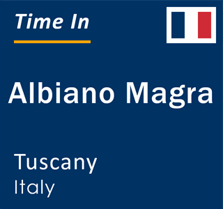 Current local time in Albiano Magra, Tuscany, Italy