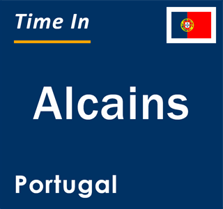 Current local time in Alcains, Portugal