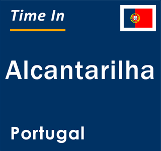 Current local time in Alcantarilha, Portugal