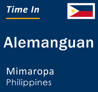 Current local time in Alemanguan, Mimaropa, Philippines