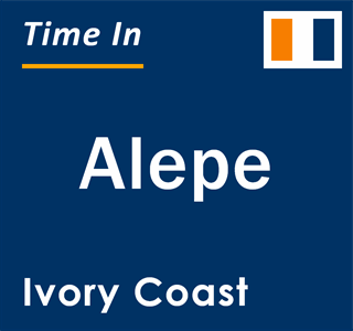 Current local time in Alepe, Ivory Coast