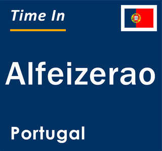 Current local time in Alfeizerao, Portugal