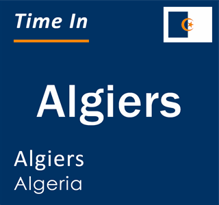 Current local time in Algiers, Algiers, Algeria