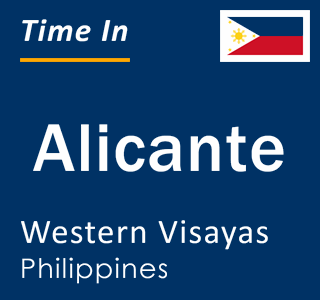 Current local time in Alicante, Western Visayas, Philippines