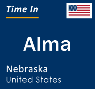 Current local time in Alma, Nebraska, United States