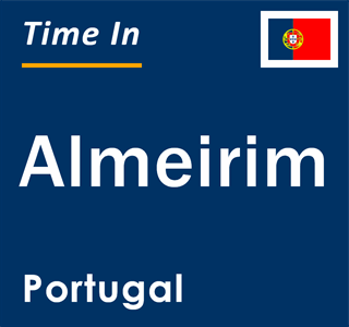 Current local time in Almeirim, Portugal