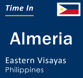 Current local time in Almeria, Eastern Visayas, Philippines