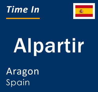 Current local time in Alpartir, Aragon, Spain