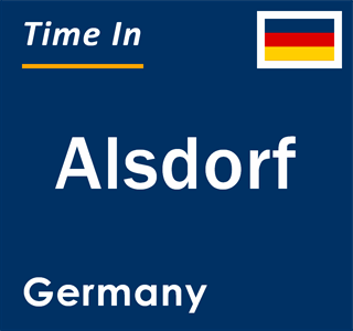 Current local time in Alsdorf, Germany