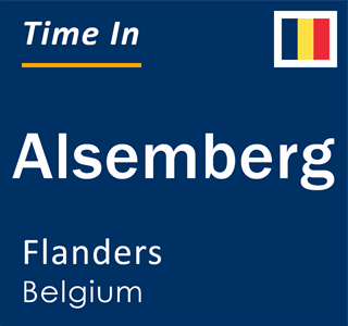 Current local time in Alsemberg, Flanders, Belgium