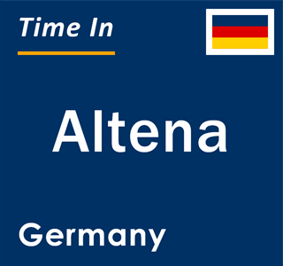 Current local time in Altena, Germany