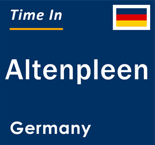 Current local time in Altenpleen, Germany