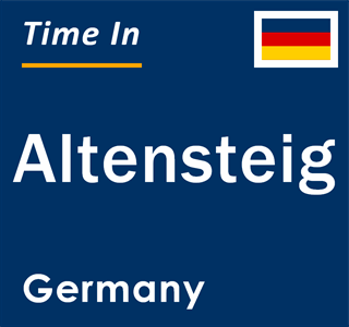 Current local time in Altensteig, Germany