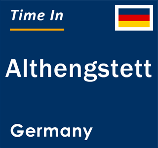 Current local time in Althengstett, Germany