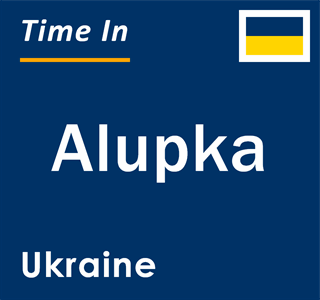 Current local time in Alupka, Ukraine