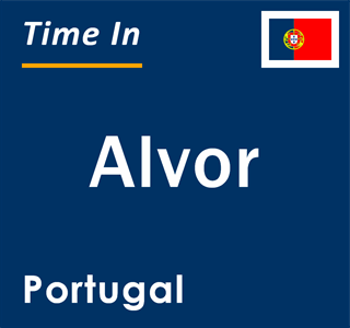 Current local time in Alvor, Portugal