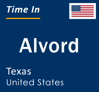 Current local time in Alvord, Texas, United States